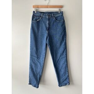 Vintage Women's Riders By Lee High Rise Denim Mom Jeans Med Wash Size‎ 10 Petite